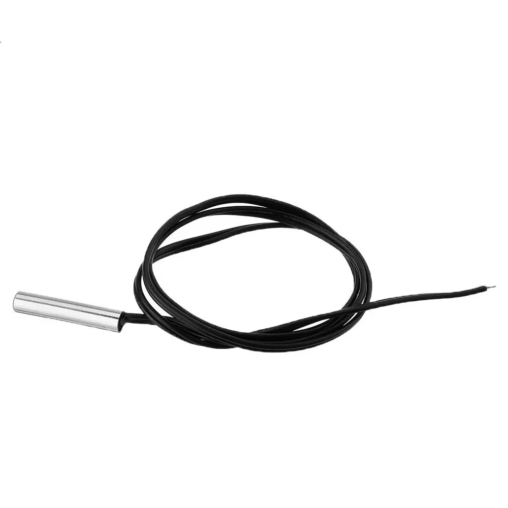 5pcs 10KOhm 1% 3435 0.5M NTC Thermistor Accuracy Temperature Sensor Cable Cylinder Probe High Sensitivity Temperature Sensor Wire — view 5