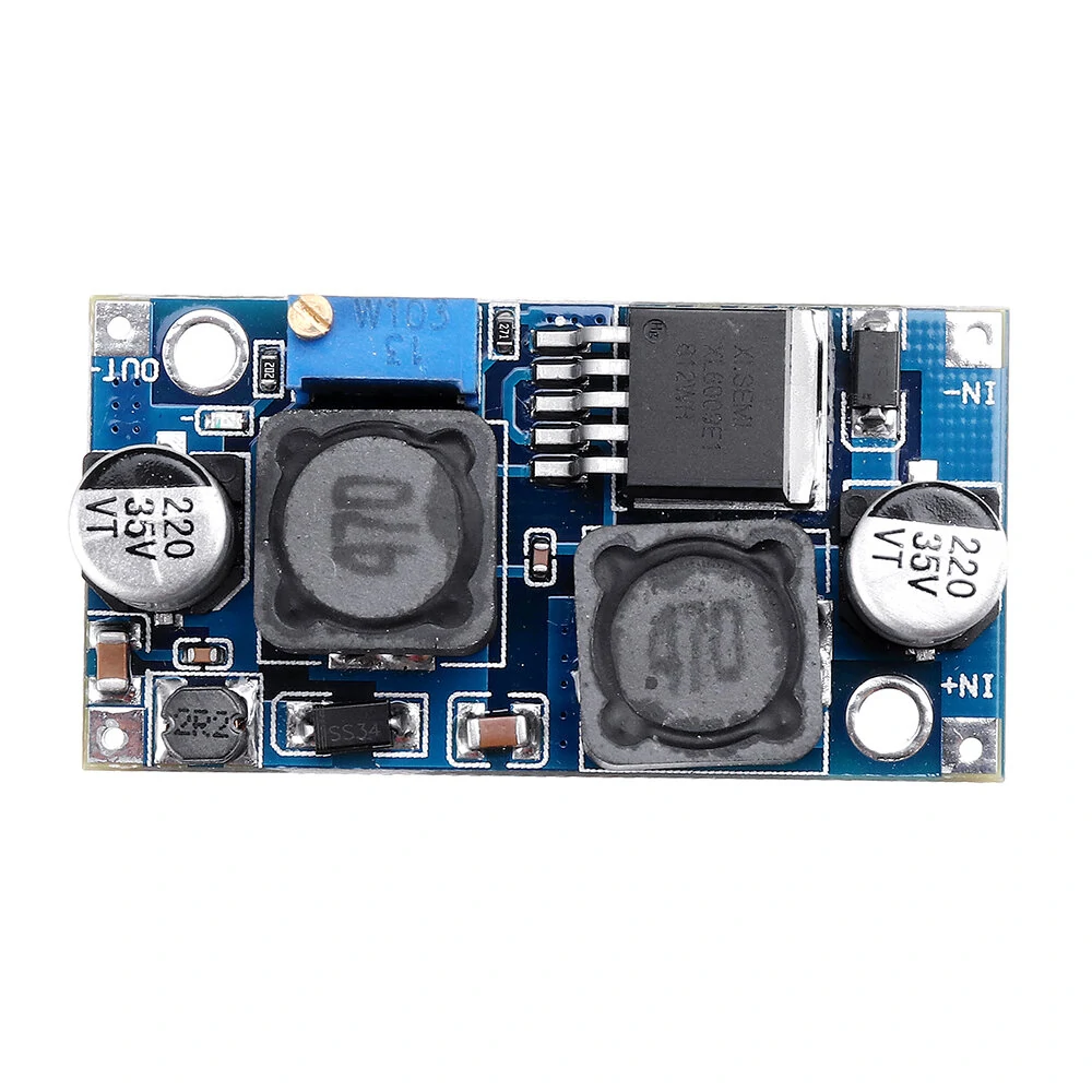 5pcs DC-DC Boost Buck Adjustable Step Up Step Down Automatic Converter XL6009 Module Suitable For Solar Panel — view 2