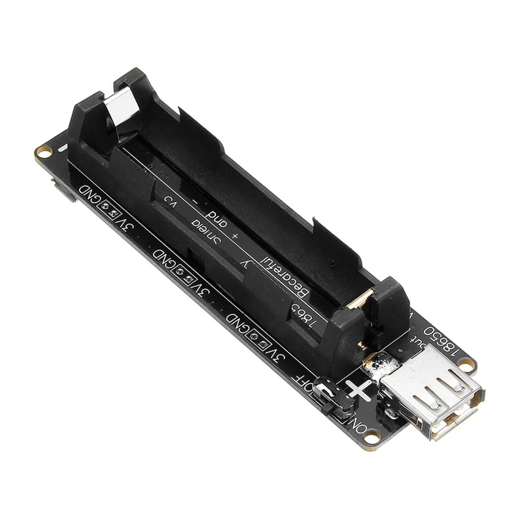 5Pcs ESP32 ESP32S 18650 Battery Charge Shield V3 Micro USB Type-A USB 0.5A Test Charging Protection Board Wemos for Arduino - products that work with official Arduino boards — view 2