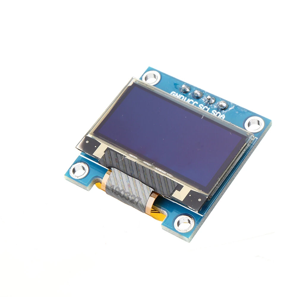 5Pcs Geekcreit® 0.96 Inch Blue OLED I2C IIC Communication Display 128*64 LCD Screen Module — view 2