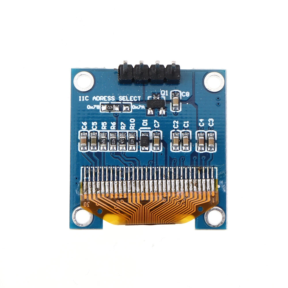 5Pcs Geekcreit® 0.96 Inch Blue OLED I2C IIC Communication Display 128*64 LCD Screen Module — view 7