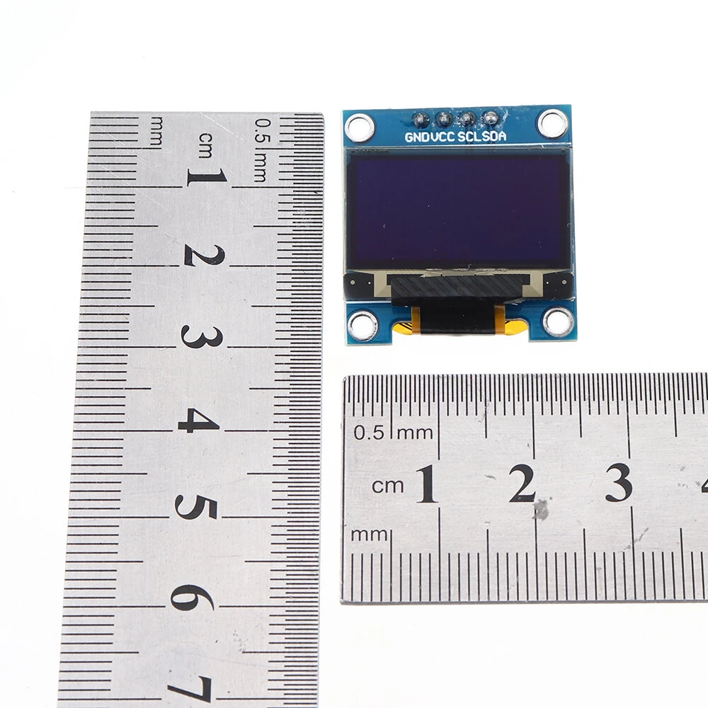 5Pcs Geekcreit® 0.96 Inch Blue OLED I2C IIC Communication Display 128*64 LCD Screen Module — view 8