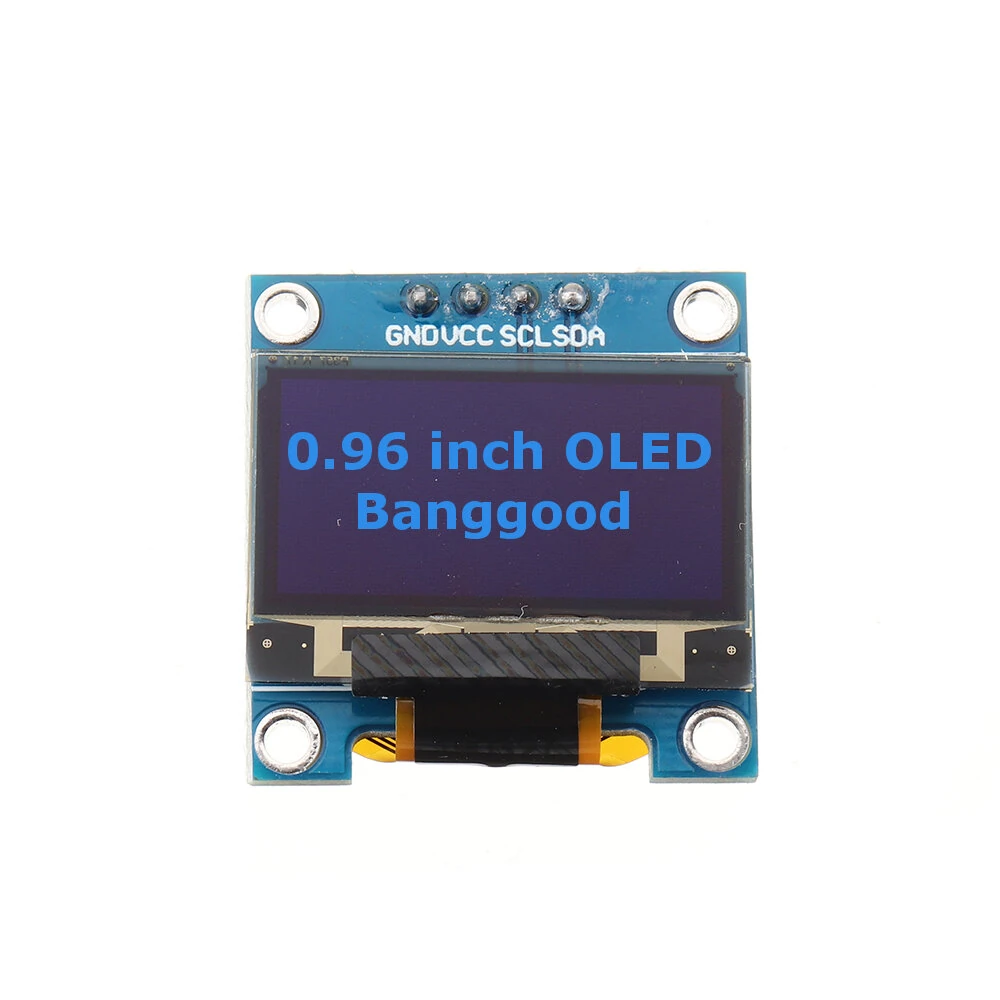 5Pcs Geekcreit® 0.96 Inch Blue OLED I2C IIC Communication Display 128*64 LCD Screen Module — view 9