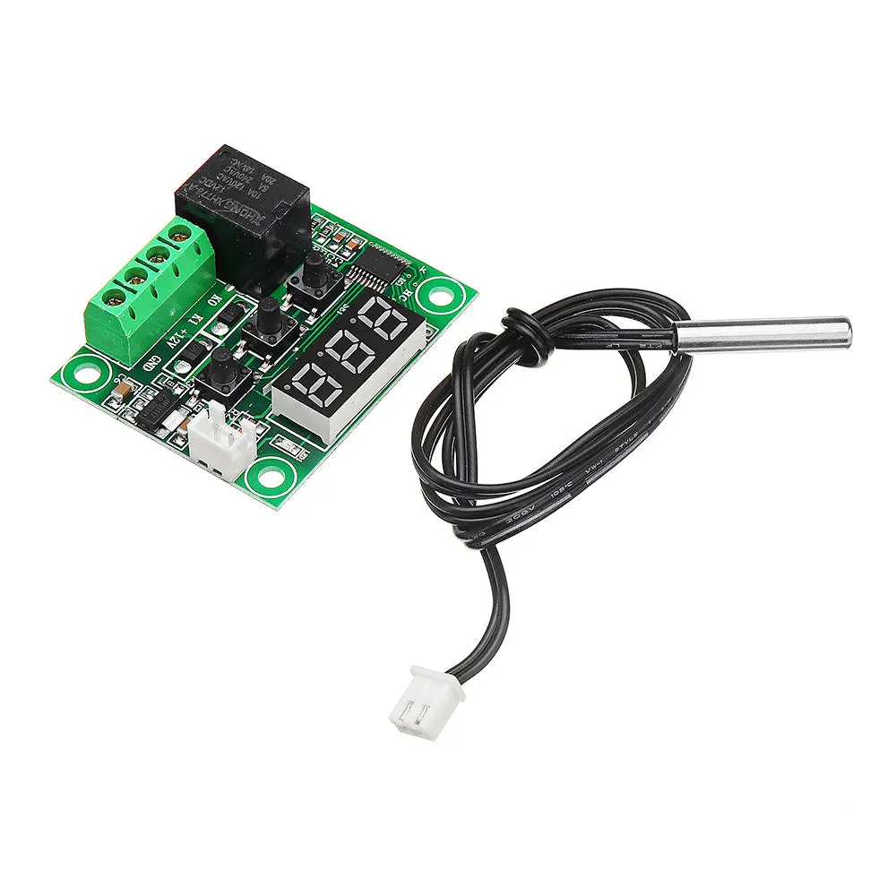 5Pcs Geekcreit® W1209 DC 12V -50 to +110 Temperature Control Switch Thermostat — image 1