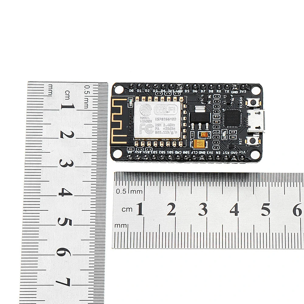 5Pcs Geekcreit® NodeMcu Lua WIFI Internet Things Development Board Based ESP8266 CP2102 Wireless Module — view 7