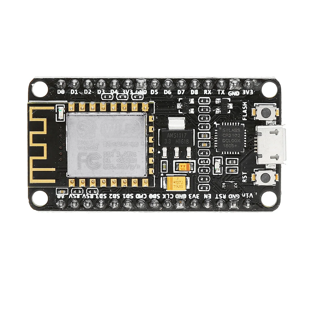 5Pcs Geekcreit® NodeMcu Lua WIFI Internet Things Development Board Based ESP8266 CP2102 Wireless Module — view 8
