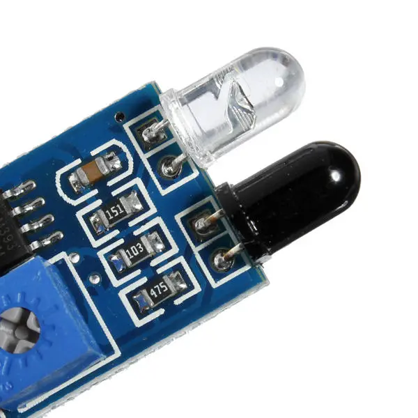 5Pcs Infrared Obstacle Avoidance Sensor For  Smart Car Robot — view 5