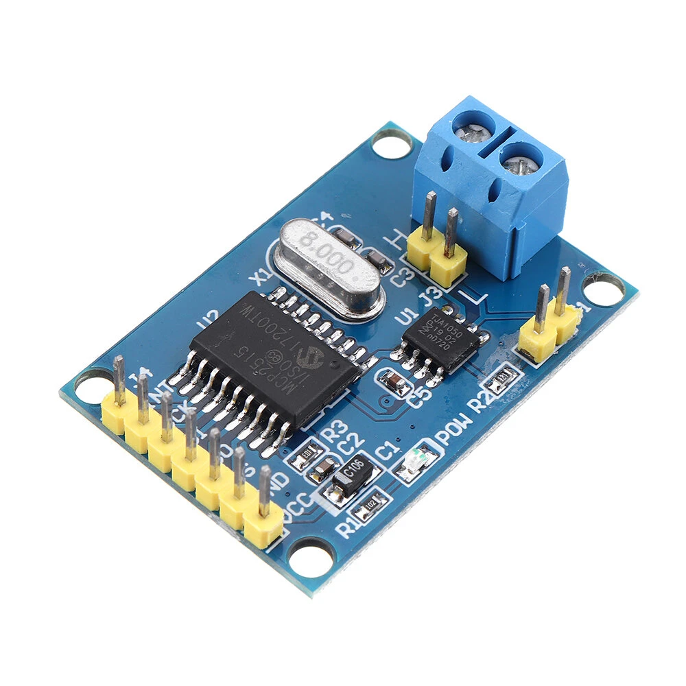 5Pcs MCP2515 CAN Bus Module Board TJA1050 Receiver SPI 51 MCU ARM Controller 5V DC — Pricio