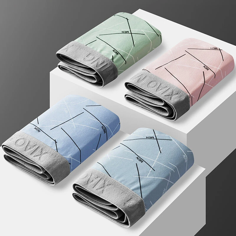 5pcs Men Boxer Briefs Thin Breathable Comfy Quick Drying Stretchy Boxer Underwear Shorts Male Sports Underpants Panties Boxershorts — view 10