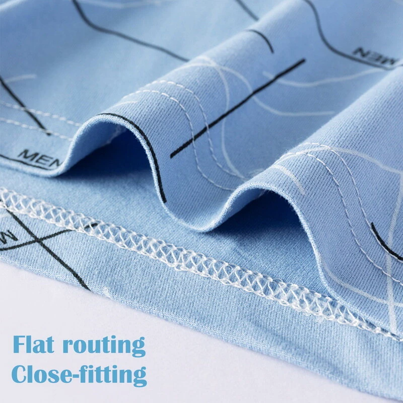 5pcs Men Boxer Briefs Thin Breathable Comfy Quick Drying Stretchy Boxer Underwear Shorts Male Sports Underpants Panties Boxershorts — view 5