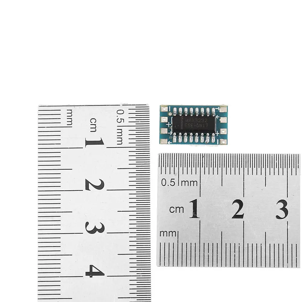 5pcs Mini RS232 to TTL Converter Module Board Adapter MAX3232 120kbps 3-5V Seria — view 7