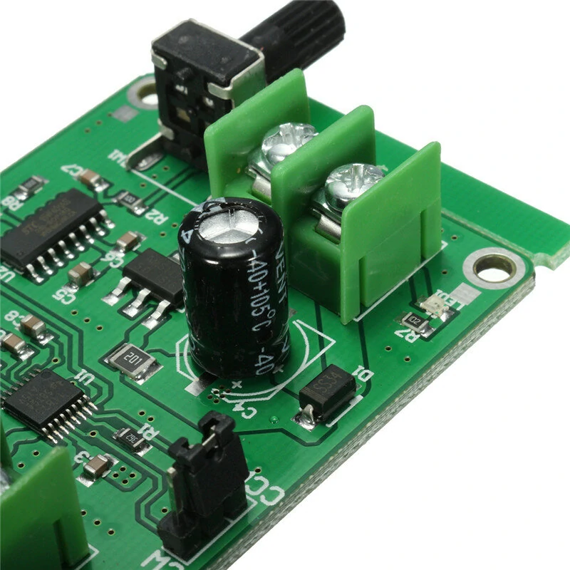 5V-12V DC Brushless Motor Driver Board Controller for Hard Drive Motor 3/4 Wire — view 8