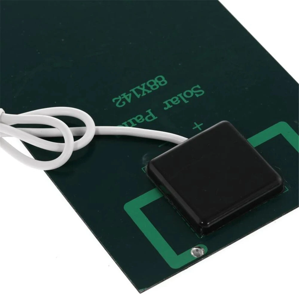 5V 2W Solar Panel Output USB Outdoor Portable Solar System Cell Phone Charger Solar Panel Battery Module Power Panel — view 5