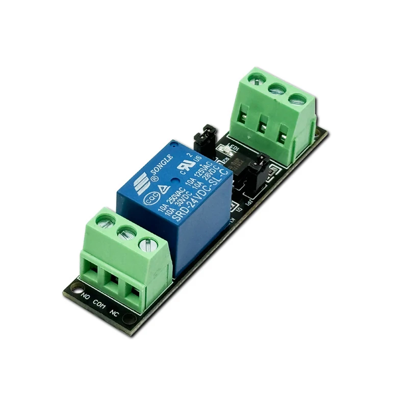 5V12V/24V 1-Way Relay Module Isolated Drive Control High Level Drive Board — image 1