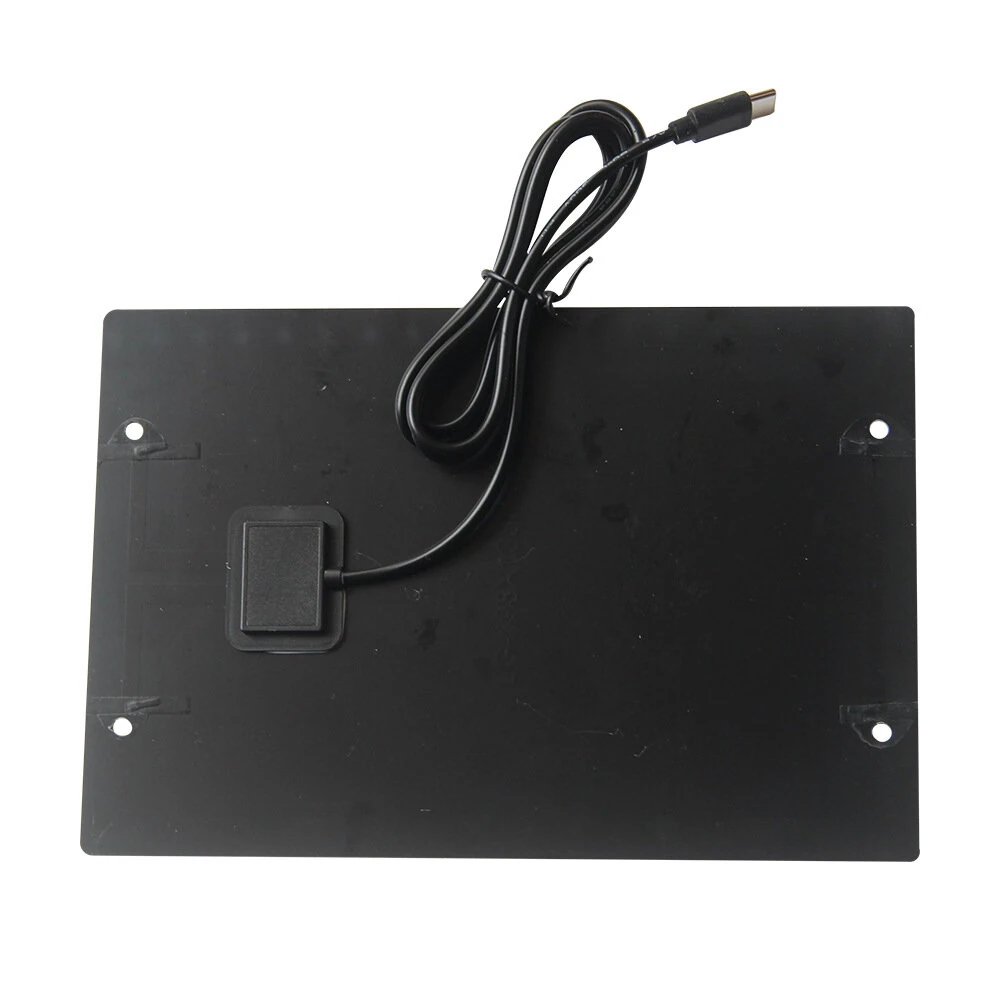 5W Solar Panel Charger ETFE 21.5 Percent Efficiency Monocrystalline Silicon Portable Waterproof Type-C for Outdoor Phone Power Bank Fans Lights Charging — view 5