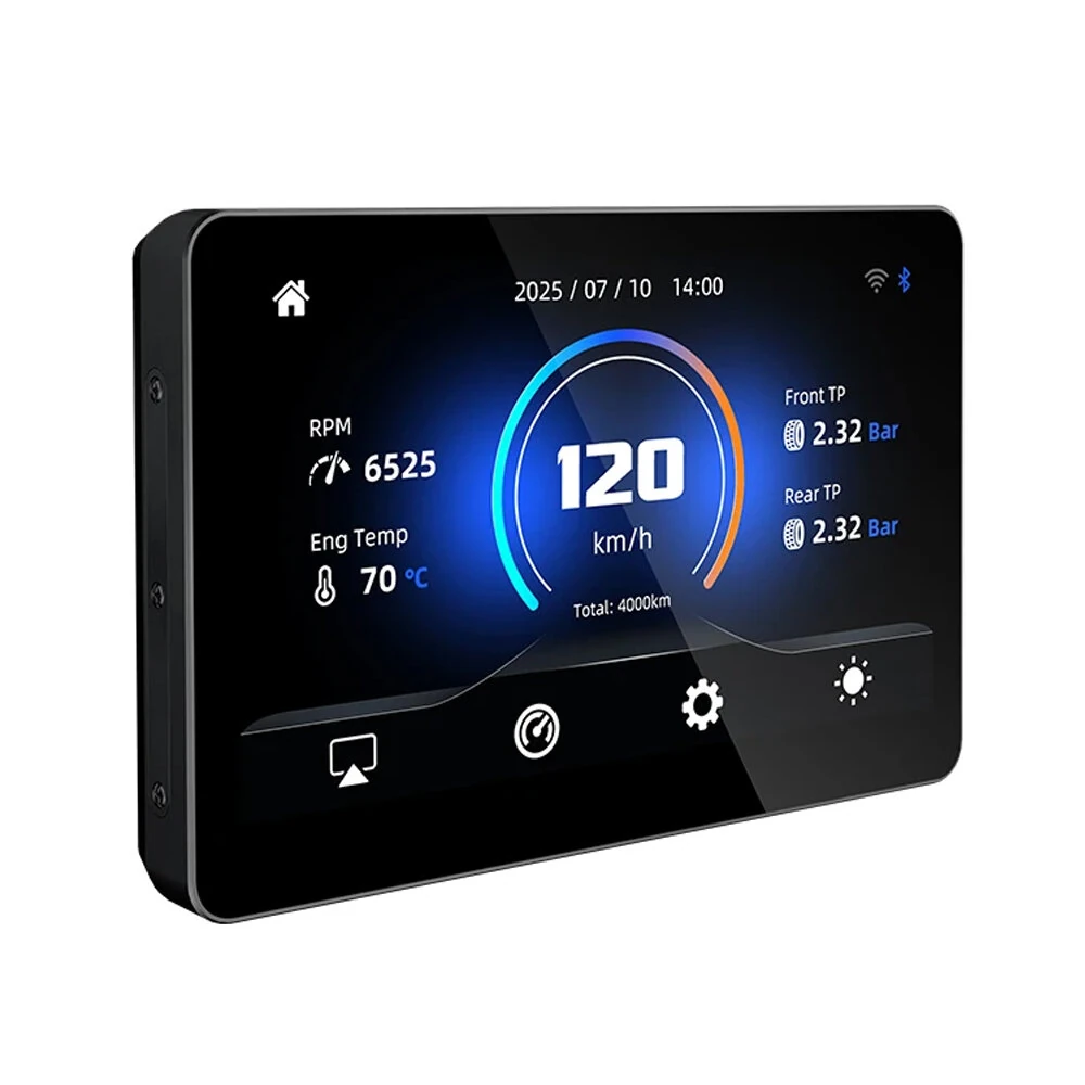 6.2-Inch Motorcycle GPS With Wireless CarPlay Android Auto IP67 Moto Display WonderWheel Compatible For BMW R1200GS R1250GS F800 F900 S1000XR — view 11