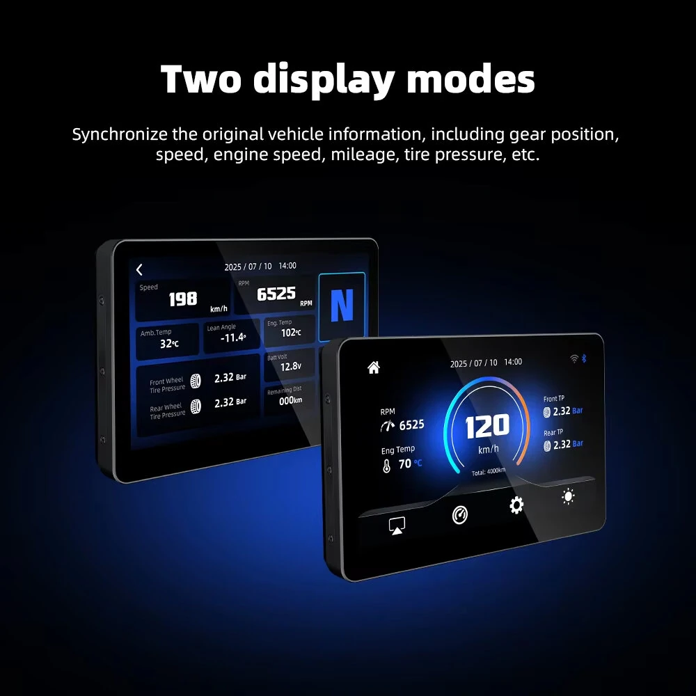 6.2-Inch Motorcycle GPS With Wireless CarPlay Android Auto IP67 Moto Display WonderWheel Compatible For BMW R1200GS R1250GS F800 F900 S1000XR — view 5