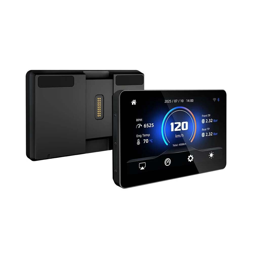 6.2-Inch Motorcycle GPS With Wireless CarPlay Android Auto IP67 Moto Display WonderWheel Compatible For BMW R1200GS R1250GS F800 F900 S1000XR — view 8
