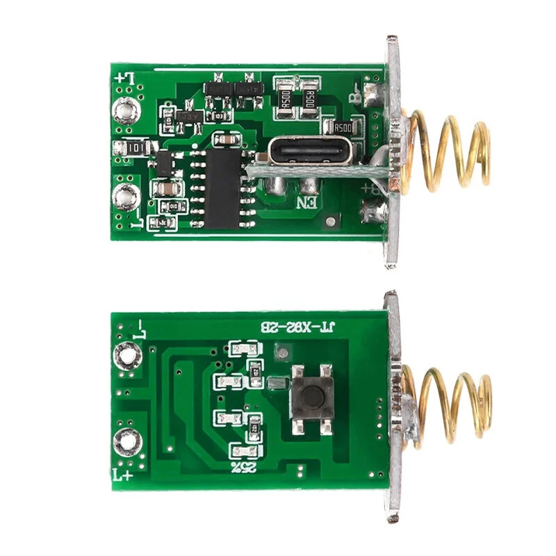 6-8.4V Dual Lithium Flashlight 10W LED Drive Board 3 Modes PCB Circuit Board DIY Accessories for Two 18650/26650 Batteries — view 3