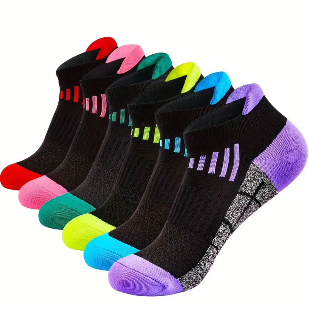 6 Pairs Men's Ankle Socks, Anti Odor & Sweat Absorption Breathable Cotton Low Cut Socks Mens Sport Socks for Outdoor Running Cycling Hiking Wearing All Seasons Wearing — image 1