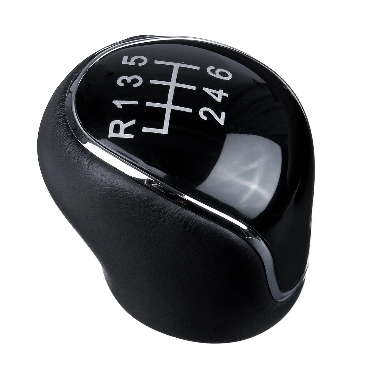 6 Speed Gear Stick Shift Knob For Ford Mondeo IV S-MAX C-MAX Kuga Transit — view 3