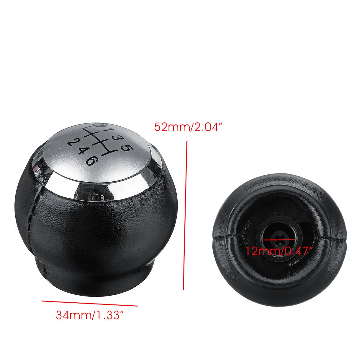 6 Speed Gear Stick Shift Knob For Toyota Corolla Verso Auris Aygo Yaris Avensis — view 6