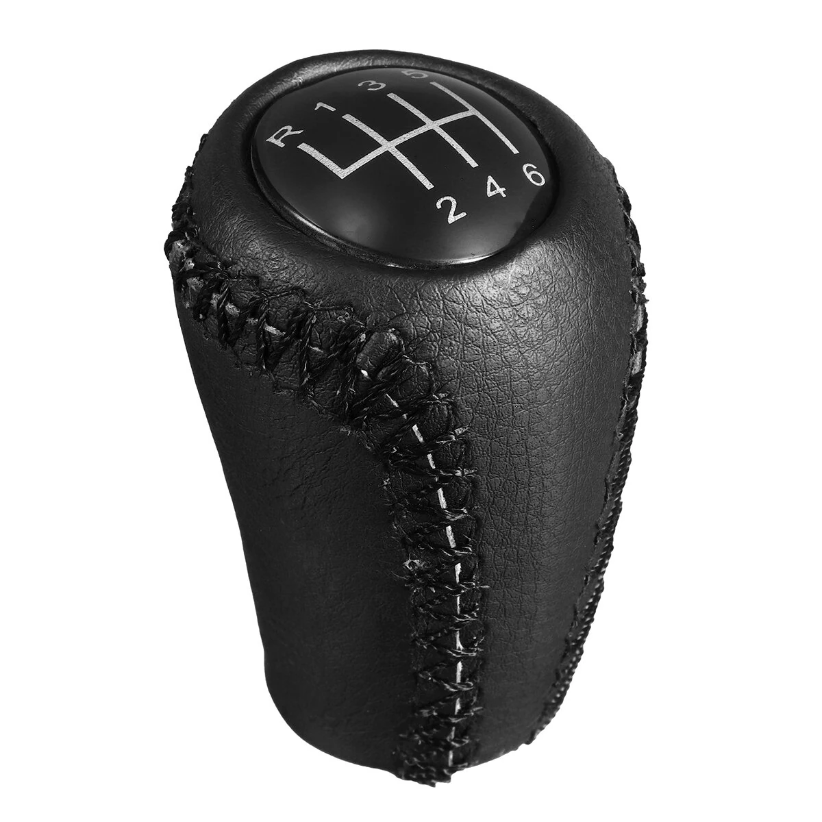 6 Speed Leather Gear Shift Knob Stick For MAZDA 3 BK BL 5 CR CW 6 II GH — image 1