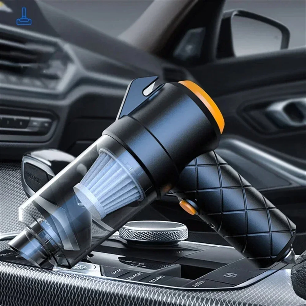 6000Pa Portable Multi Function Car Vacuum Cleaner High Suction Washing and Blowing Outdoor Indoor Use — view 3