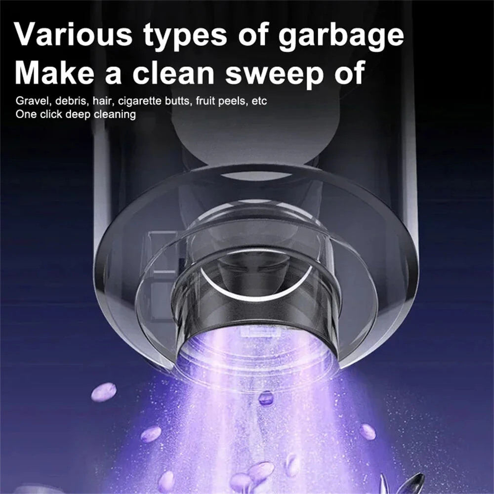 6000Pa Portable Multi Function Car Vacuum Cleaner High Suction Washing and Blowing Outdoor Indoor Use — view 8