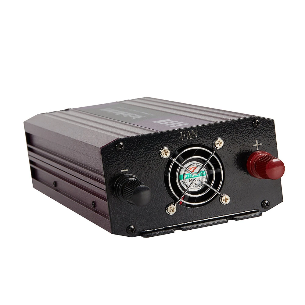 600W Pure Sine Wave Power Inverter DC 12V 24V to AC 220V with Overload Protection High Efficiency Low Power Consumption for Car Truck RV Solar System — view 4