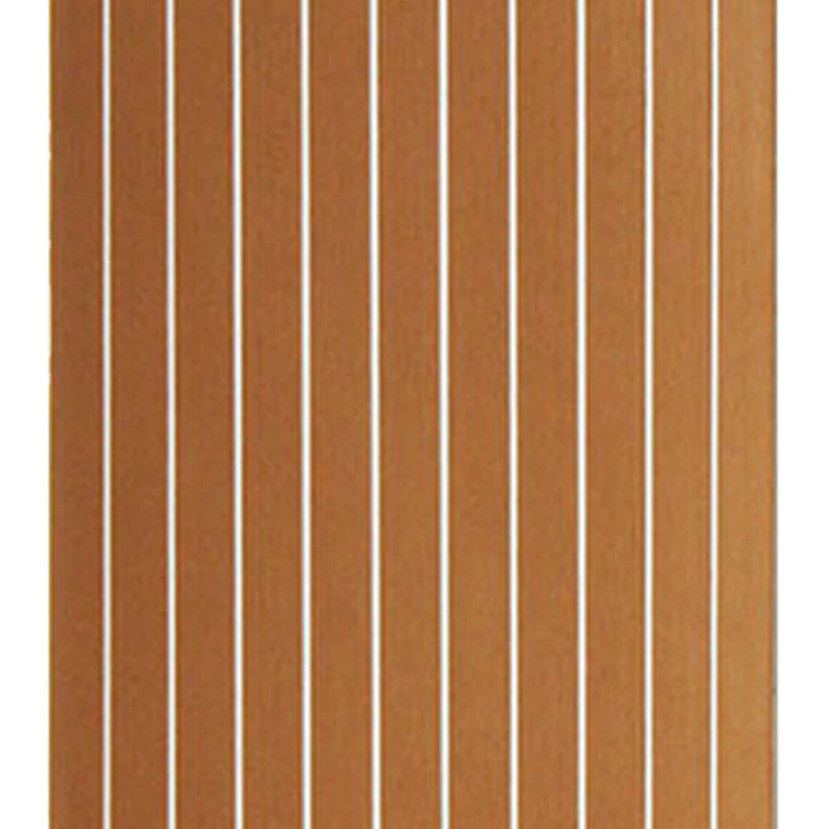 600x2400x5mm Marine Flooring Faux Teak Decking Brownwhite EVA Foam Boat Decking Sheet — view 3