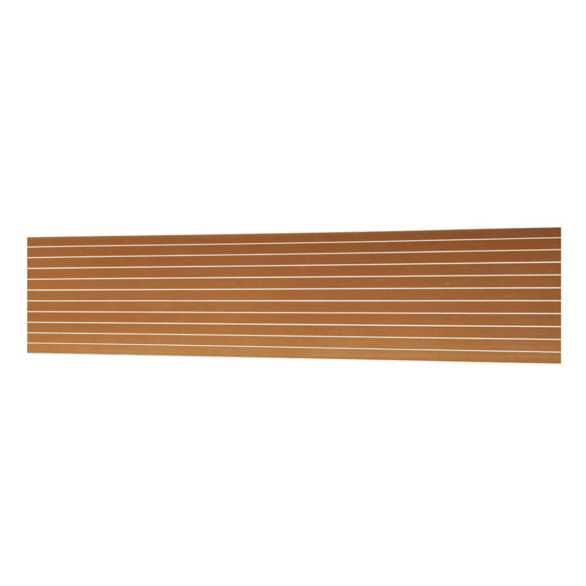 600x2400x5mm Marine Flooring Faux Teak Decking Brownwhite EVA Foam Boat Decking Sheet — view 6