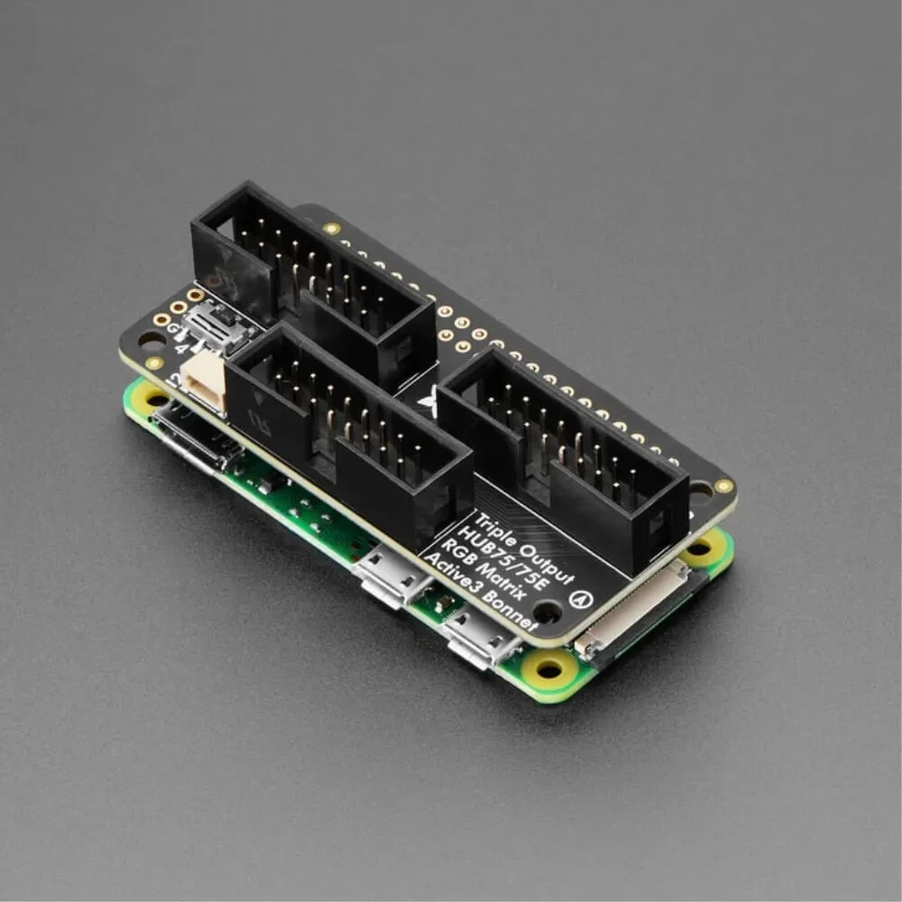 6358 HUB75 LED Array Driver Power Management Raspberry Pi Platform Evaluation Expansion Board — view 2