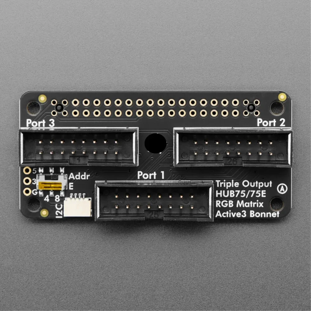 6358 HUB75 LED Array Driver Power Management Raspberry Pi Platform Evaluation Expansion Board — view 4