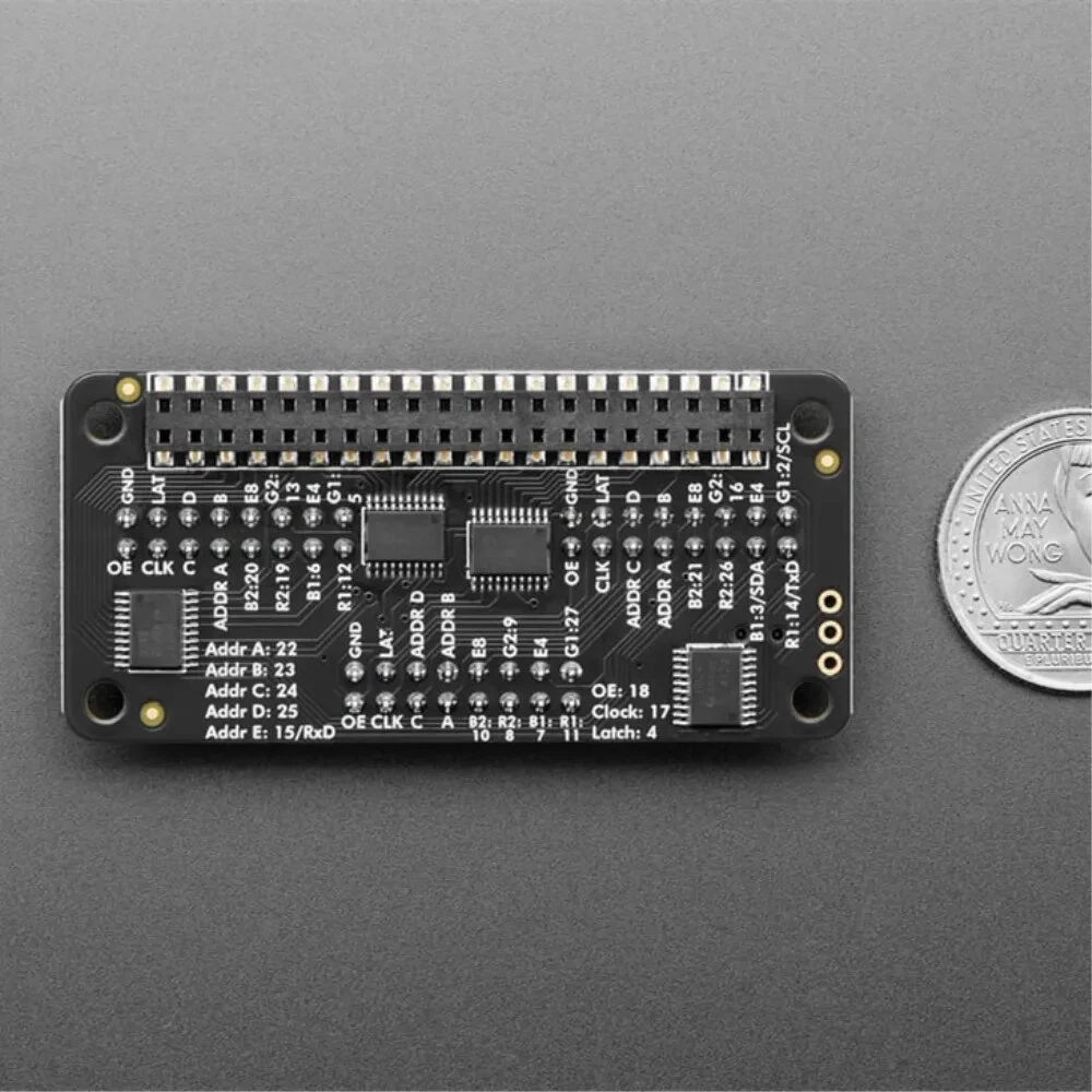 6358 HUB75 LED Array Driver Power Management Raspberry Pi Platform Evaluation Expansion Board — view 5