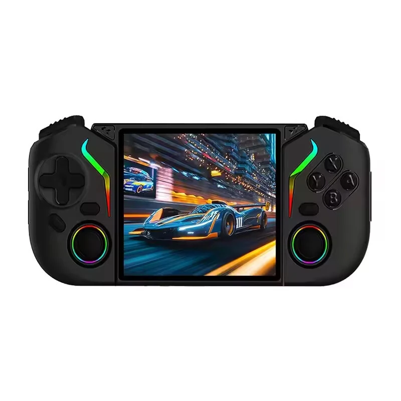 [64G] X95Pro Retro Handheld Game Console Built-in 20000+ Games 3.5-inch IPS Screen Android 9.0 3000mAh Retro Gaming Emulator Portable WiFi Open Source Linux System — view 3