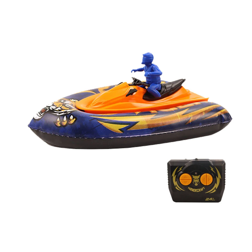 6606D 2.4G RC Boat Racing Speedboat Hovercraft RTR Dual Motors Vehicles Water Toys for Kids Birthday Gift — image 1