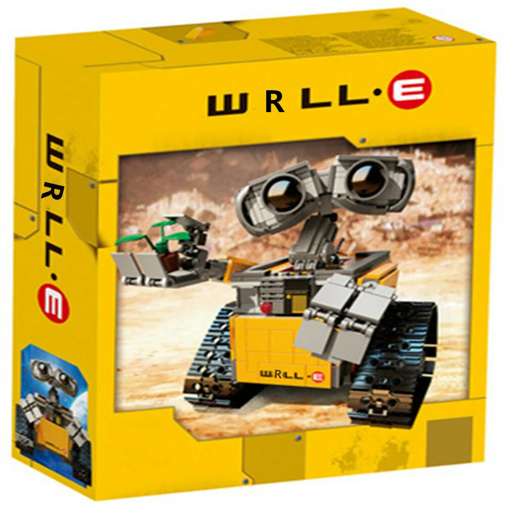 687pcs WRll-E Robot 18cm Blocks Toy Idea Technic Figures Model Building Kits Block Bricks Educational Christmas Toy Birthday Gift — view 9