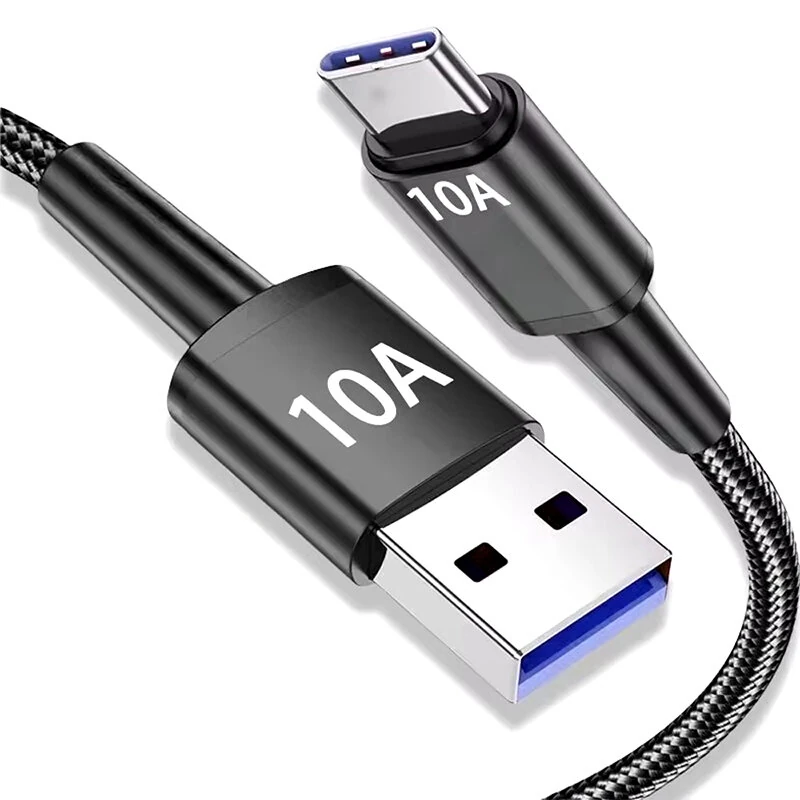 6A 120W USB-A to Type-C Cable Fast Charging Data Transmission Copper Cord Line 1M/2M Long for iPhone 16 15 15 Plus for Huawei Mate XT for Xiaomi MIX Fold4 for Samsung Galaxy Z Fold6 — view 2