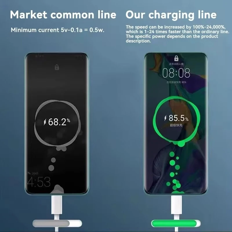 6A PD120W Type-C to Type-C Cable PD Fast Charging Data Transmission Copper Core Line 1M/2M Long for iPhone 17 17Pro 16 Pro Max 15 14 for Xiaomi 17pro for Huawei Mate XTs for OPPO — view 3