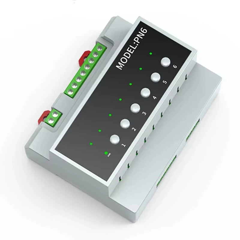 6CH Tuya Smart Zigbe/WIFI 16A Relay Switch Module Power Remote Control Appliance Control Relay Module 110V-240V External/Internal Antenna — image 1