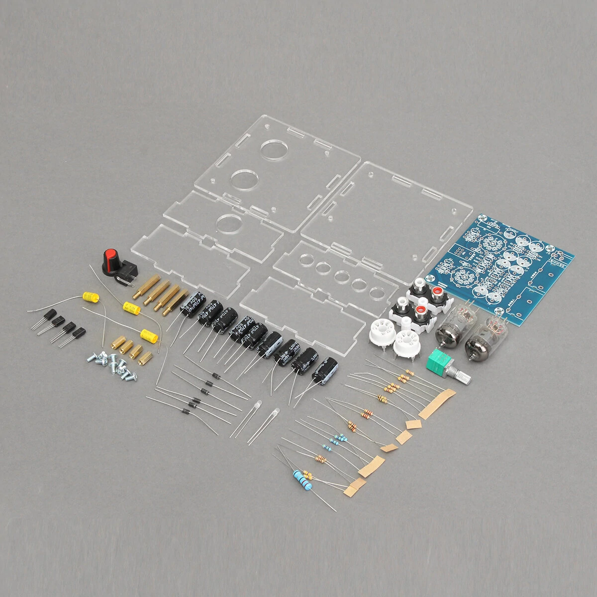 6J1 Valve Tube Preamplifier Board Bass on Musical Fidelity DIY Kit with Case — view 2