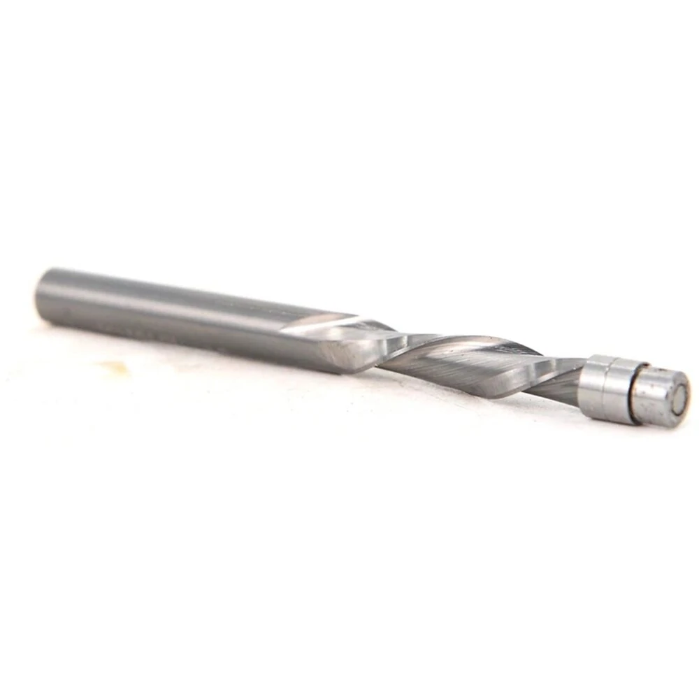 6mm 1/4 Inch Shank Milling Cutter Solid Carbide-Tipped Cutter End Mill CNC Router Bit Woodworking Tool — view 2