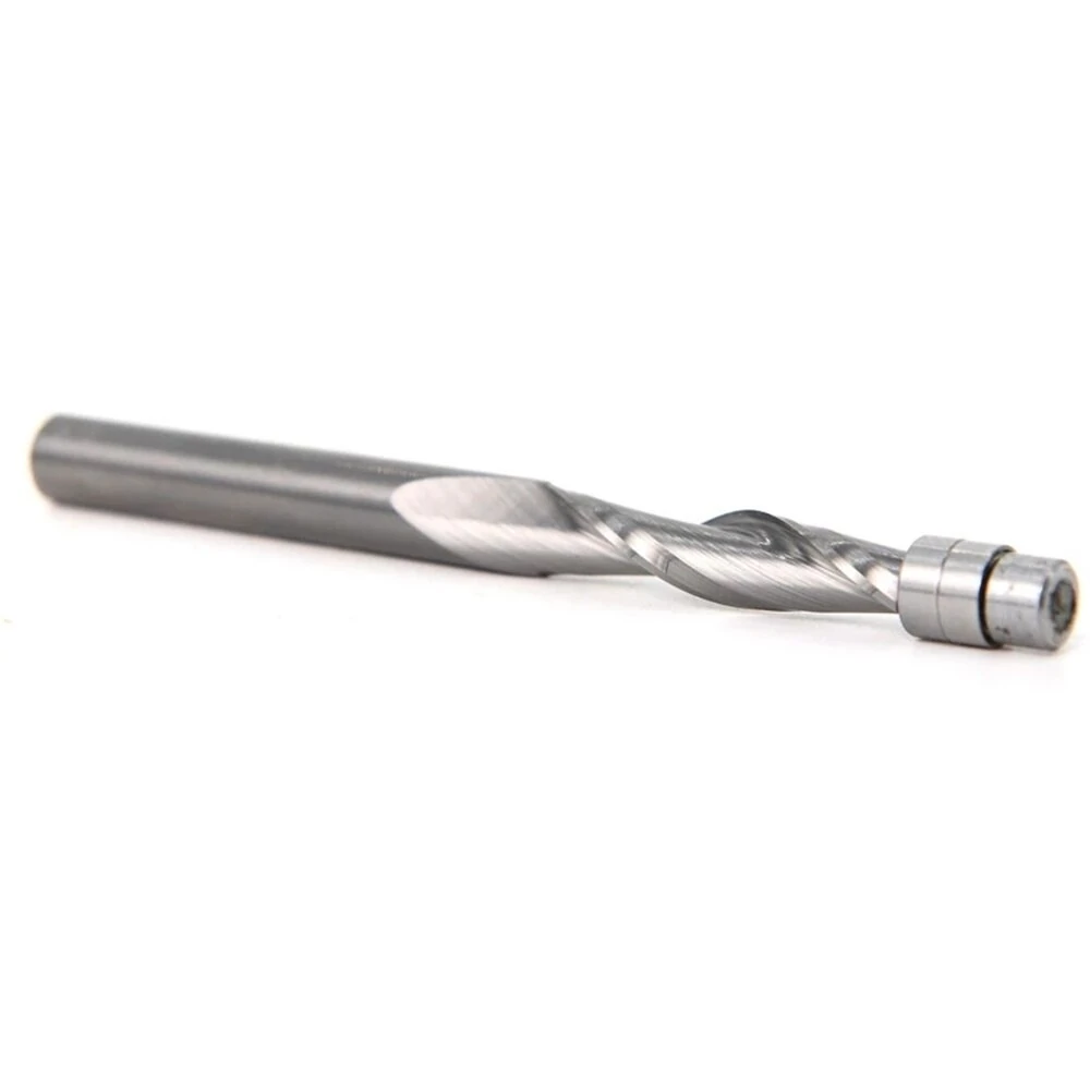 6mm 1/4 Inch Shank Milling Cutter Solid Carbide-Tipped Cutter End Mill CNC Router Bit Woodworking Tool — view 3