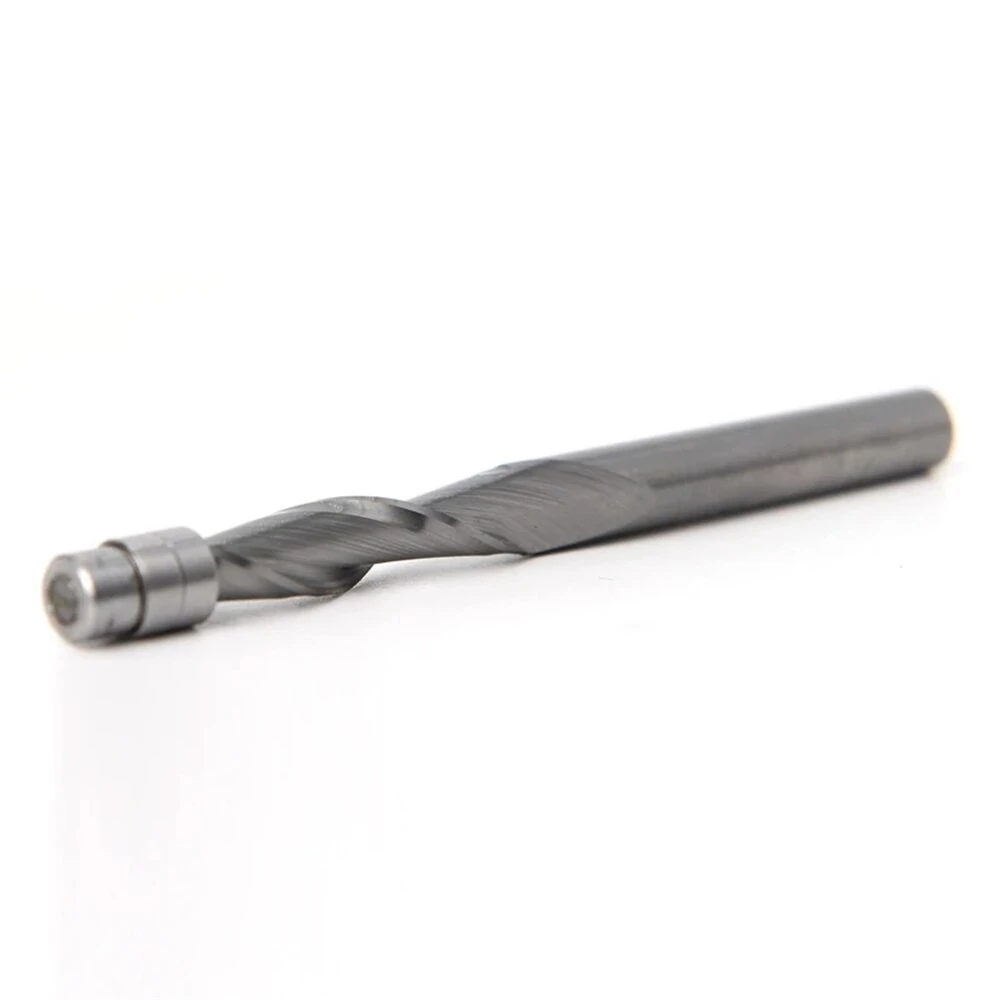 6mm 1/4 Inch Shank Milling Cutter Solid Carbide-Tipped Cutter End Mill CNC Router Bit Woodworking Tool — view 4