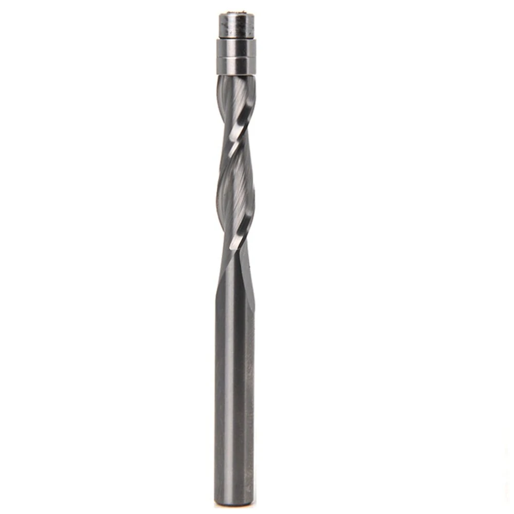 6mm 1/4 Inch Shank Milling Cutter Solid Carbide-Tipped Cutter End Mill CNC Router Bit Woodworking Tool — view 5