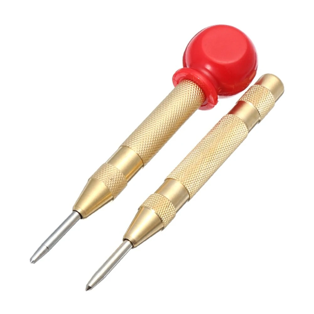 6mm Automatic Center Pin Punch Spring Loaded Marking Starting Holes Tool — view 2
