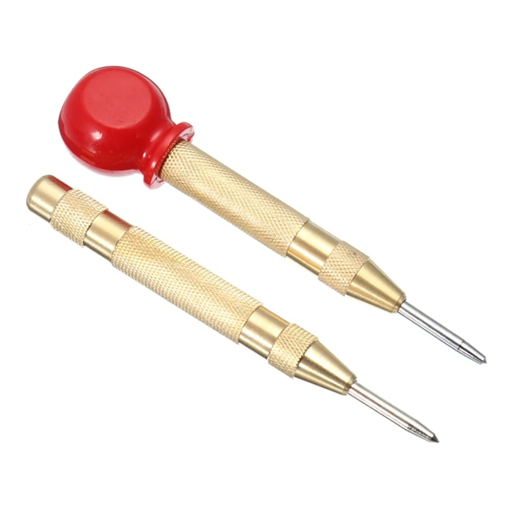 6mm Automatic Center Pin Punch Spring Loaded Marking Starting Holes Tool — view 3