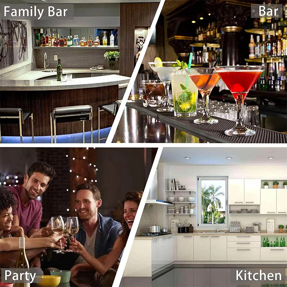 6PCS Stainless Steel Cocktail Shaker Set Professional Martini Drink Mixer Tool Set for Home Bar Party — view 7