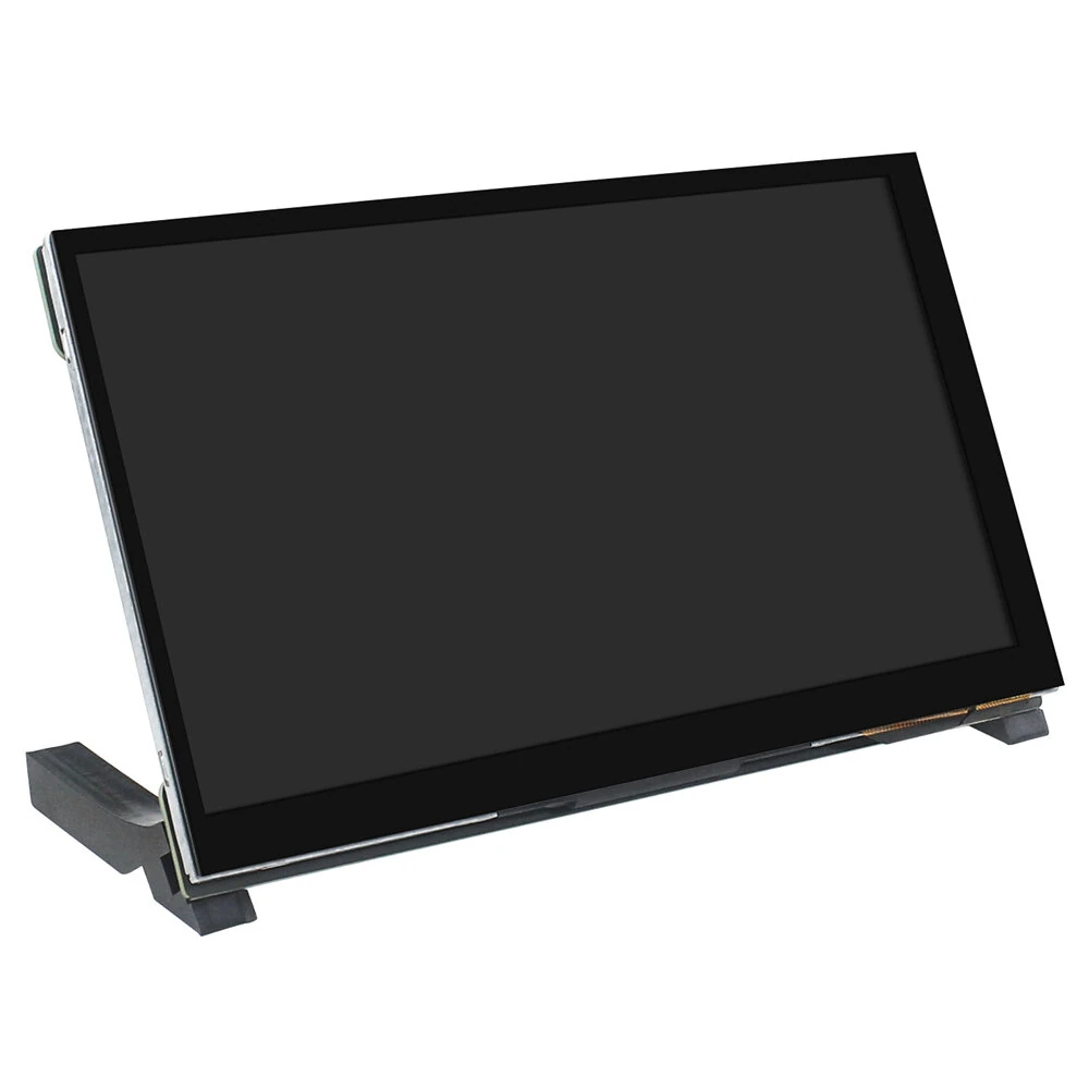 7 Inch HDMIs Display Monitor 1024x600 IPS Capacitive Touch Screen for Raspberry Pi 5 4B USB Type-C GT911 — view 2